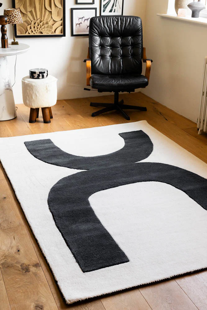 Abstract Canvas Rug - 3 Sizes Available - Image 3