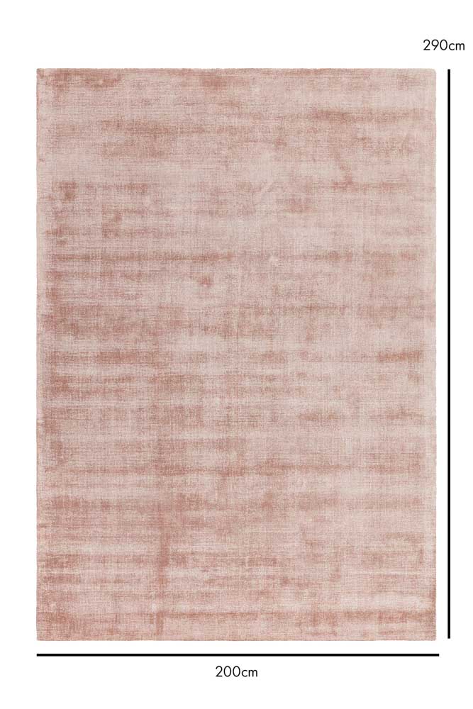 Aston Copper Pink Rug - 3 Sizes Available - Image 8
