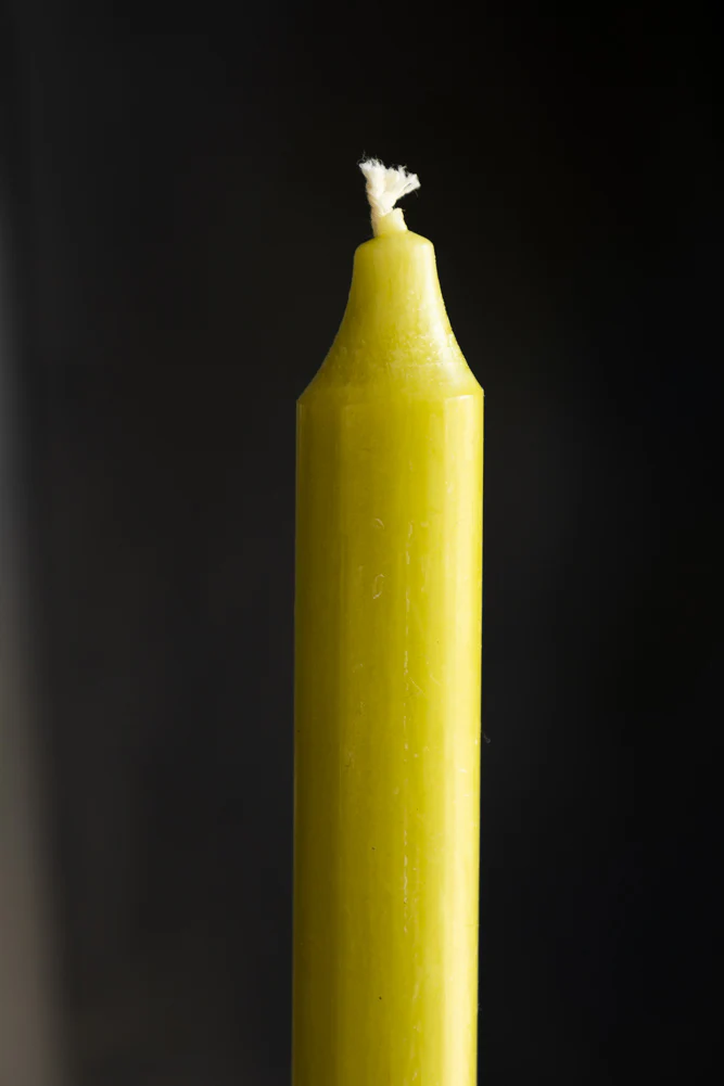 Beautiful Dinner Candle - Lime Green - Image 11
