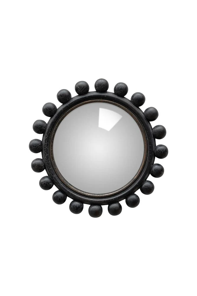 Black Bobbin Convex Mirror - Image 6