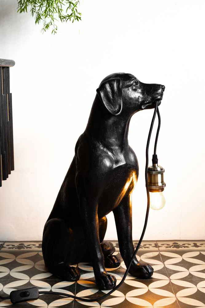 Black Dog Floor Lamp - Image 6