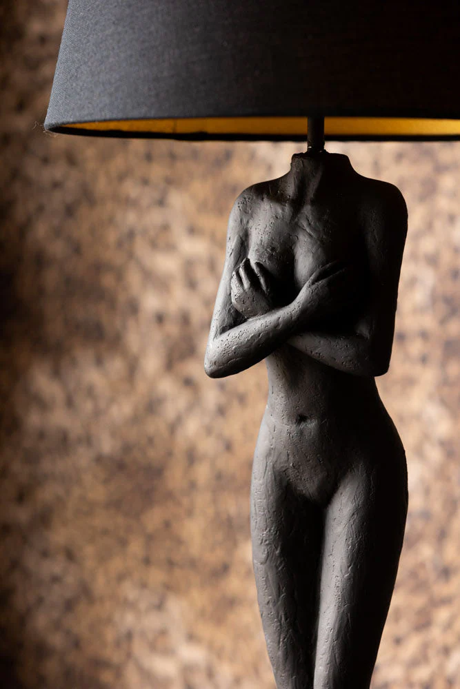 Black Naked Lady Table Lamp - Image 3