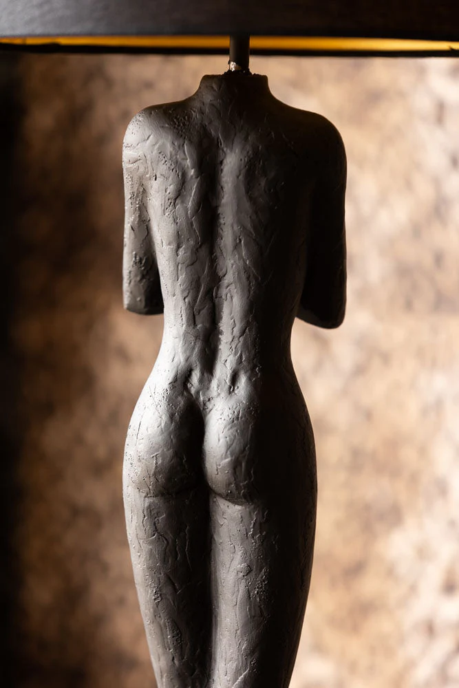 Black Naked Lady Table Lamp - Image 4