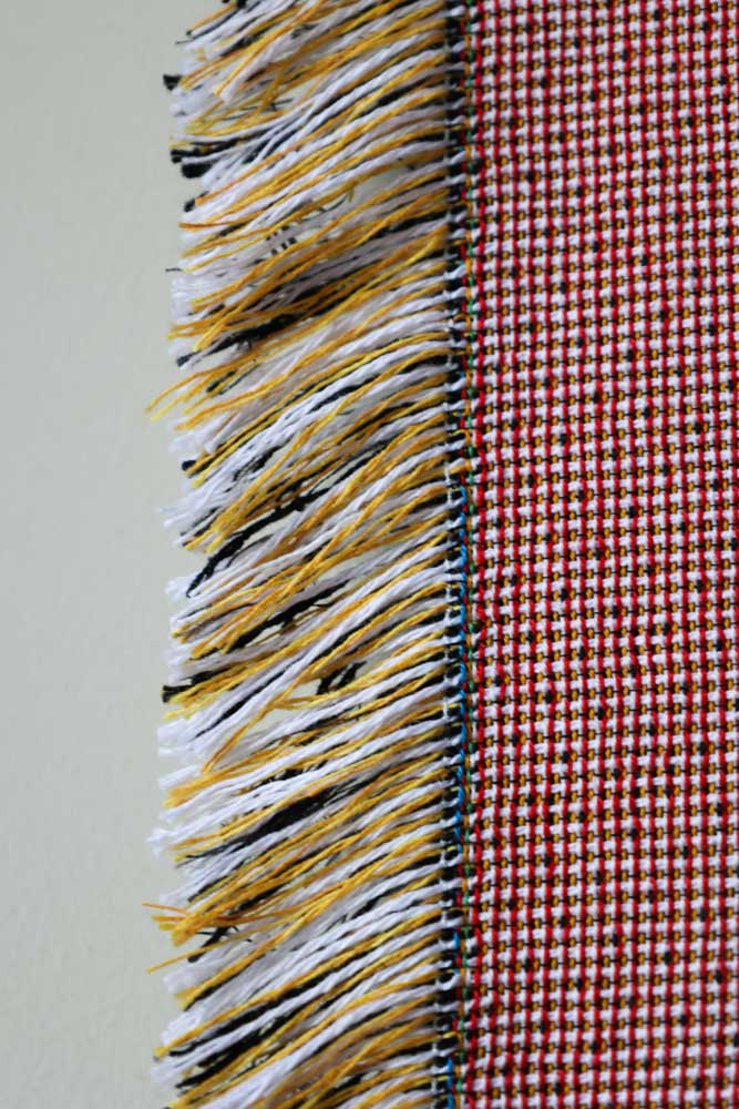 Denim & Bone Pink Loved Woven Cotton Throw - Image 10