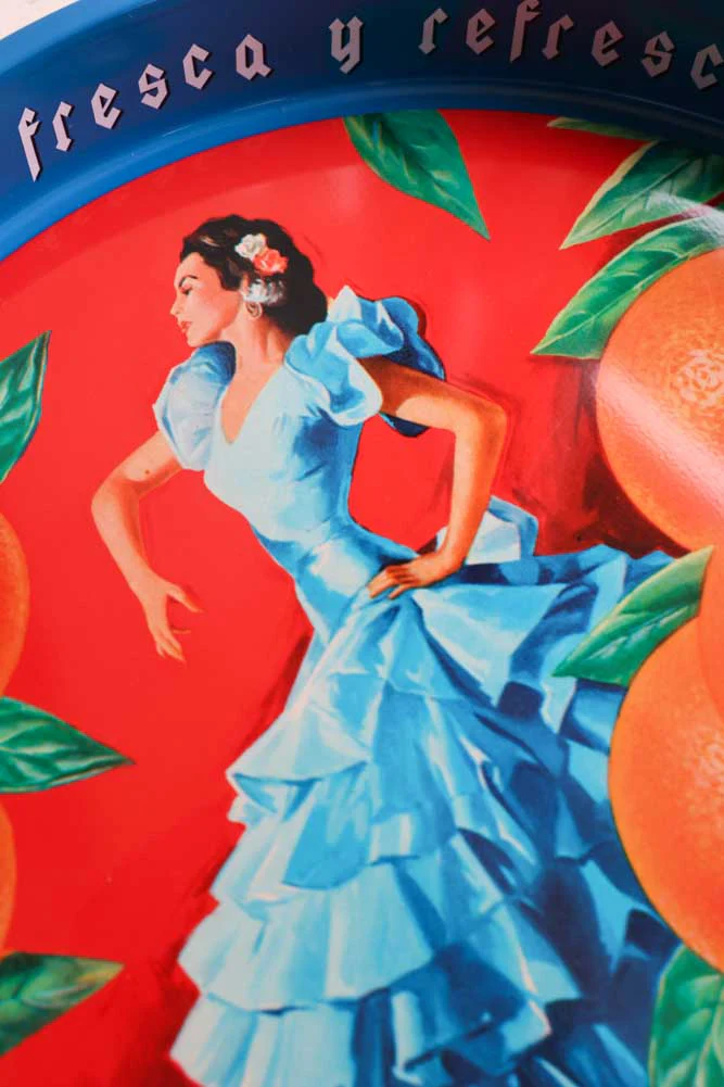 Flamenco & Oranges Serving Tray - Image 3