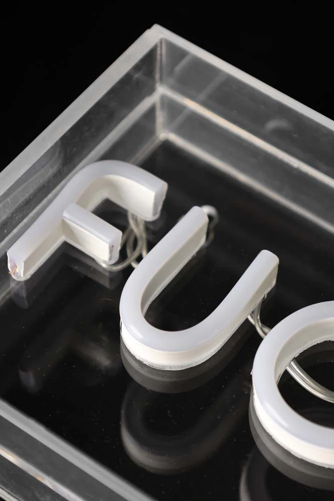 Fuck Off LED Neon Acrylic Light Box - Image 6