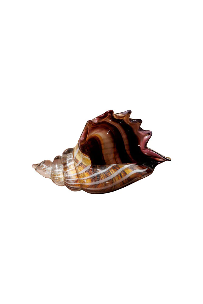Glass Conch Shell Paperweight Ornament - Image 10