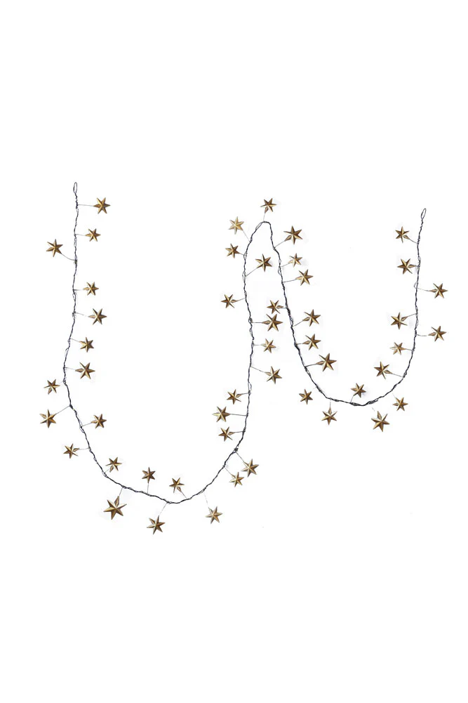 Gold Star Fairy Lights - Image 4