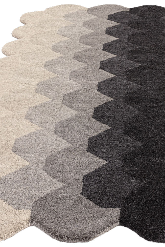 Hexagonal Ombre Rug - 3 Sizes Available - Image 6