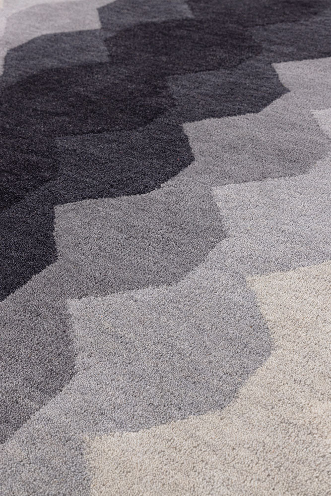 Hexagonal Ombre Rug - 3 Sizes Available - Image 9
