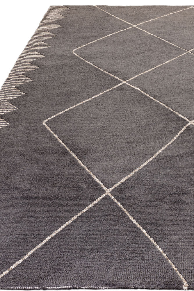 Mason Black Diamond Rug - 3 Sizes Available - Image 10