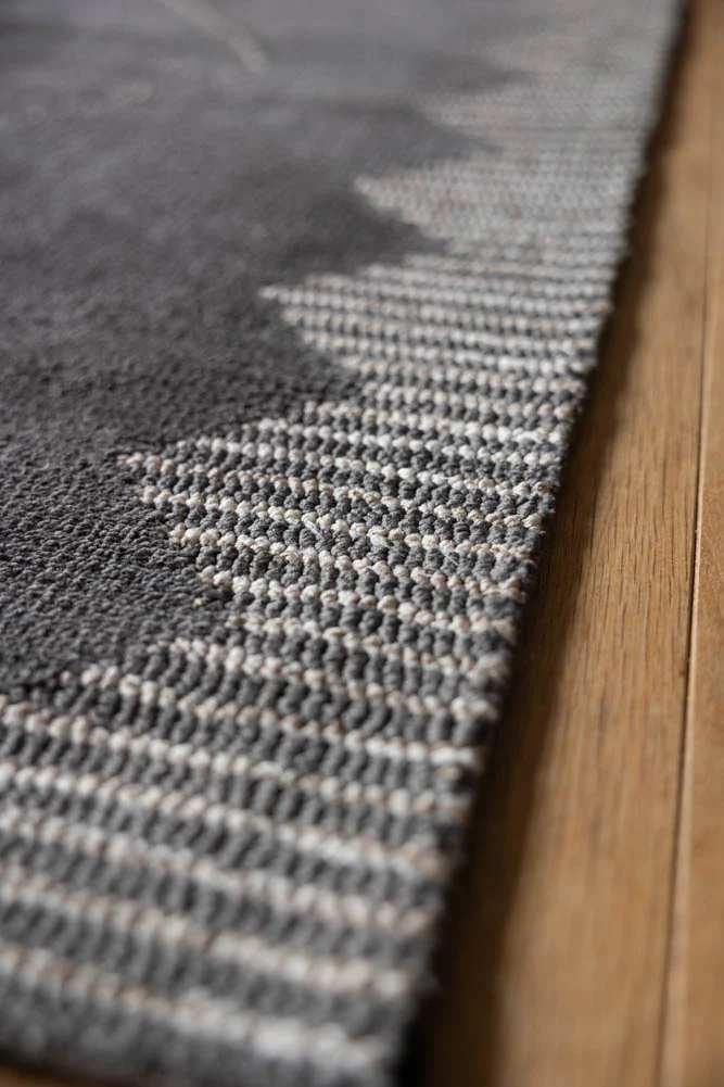 Mason Black Diamond Rug - 3 Sizes Available - Image 5