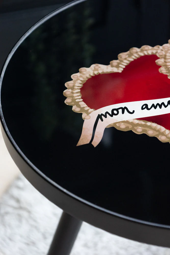 Milagro Heart Round Side Table - Image 5