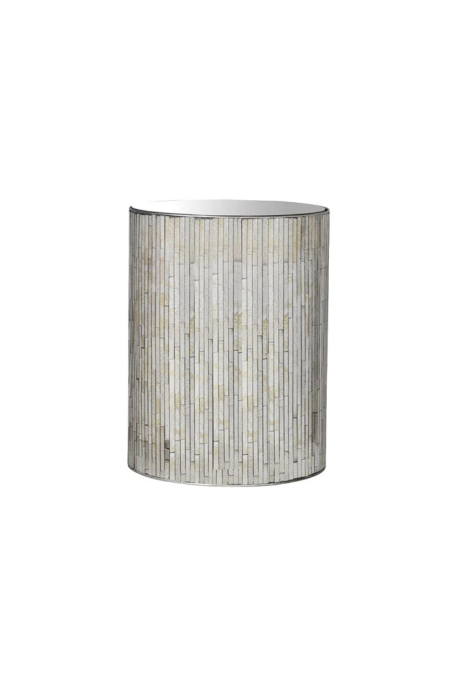 Mirrored Glass Side Table - Image 7