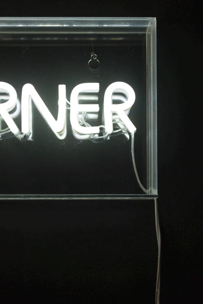 Naughty Corner LED Neon Acrylic Light Box - Image 3
