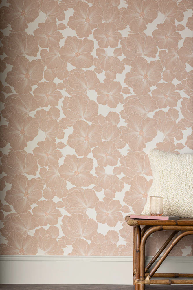 Rockett St George Bohemian Bloom Blush Wallpaper - Image 12