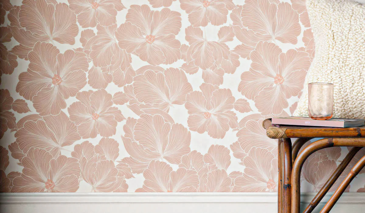 Rockett St George Bohemian Bloom Blush Wallpaper - Image 16