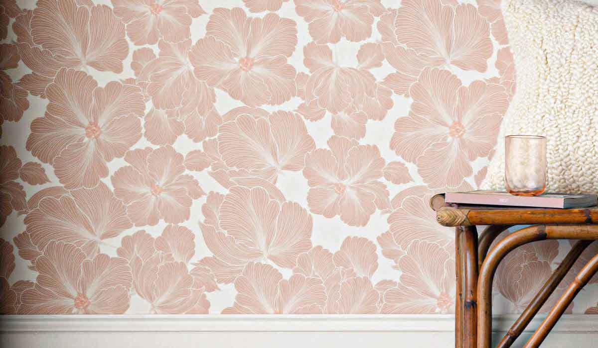 Rockett St George Bohemian Bloom Blush Wallpaper - Image 17