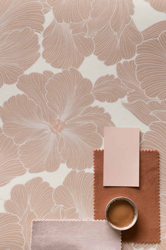 Rockett St George Bohemian Bloom Blush Wallpaper - Image 4