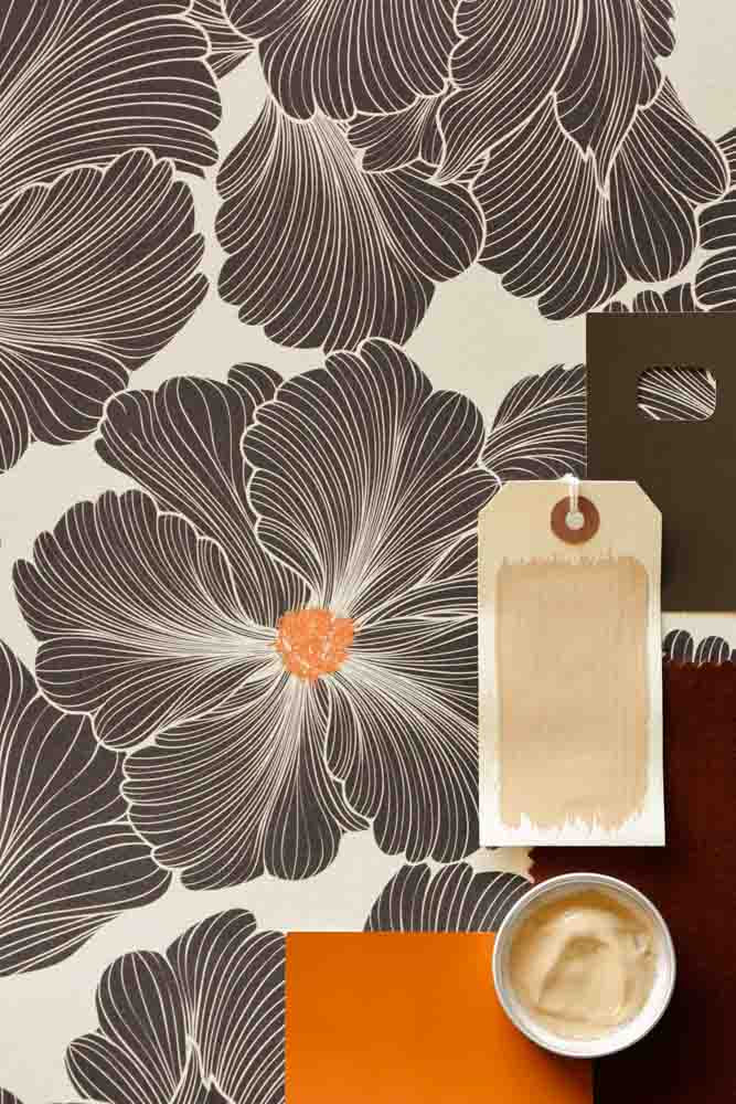Rockett St George Bohemian Bloom Graphite Wallpaper - Image 12