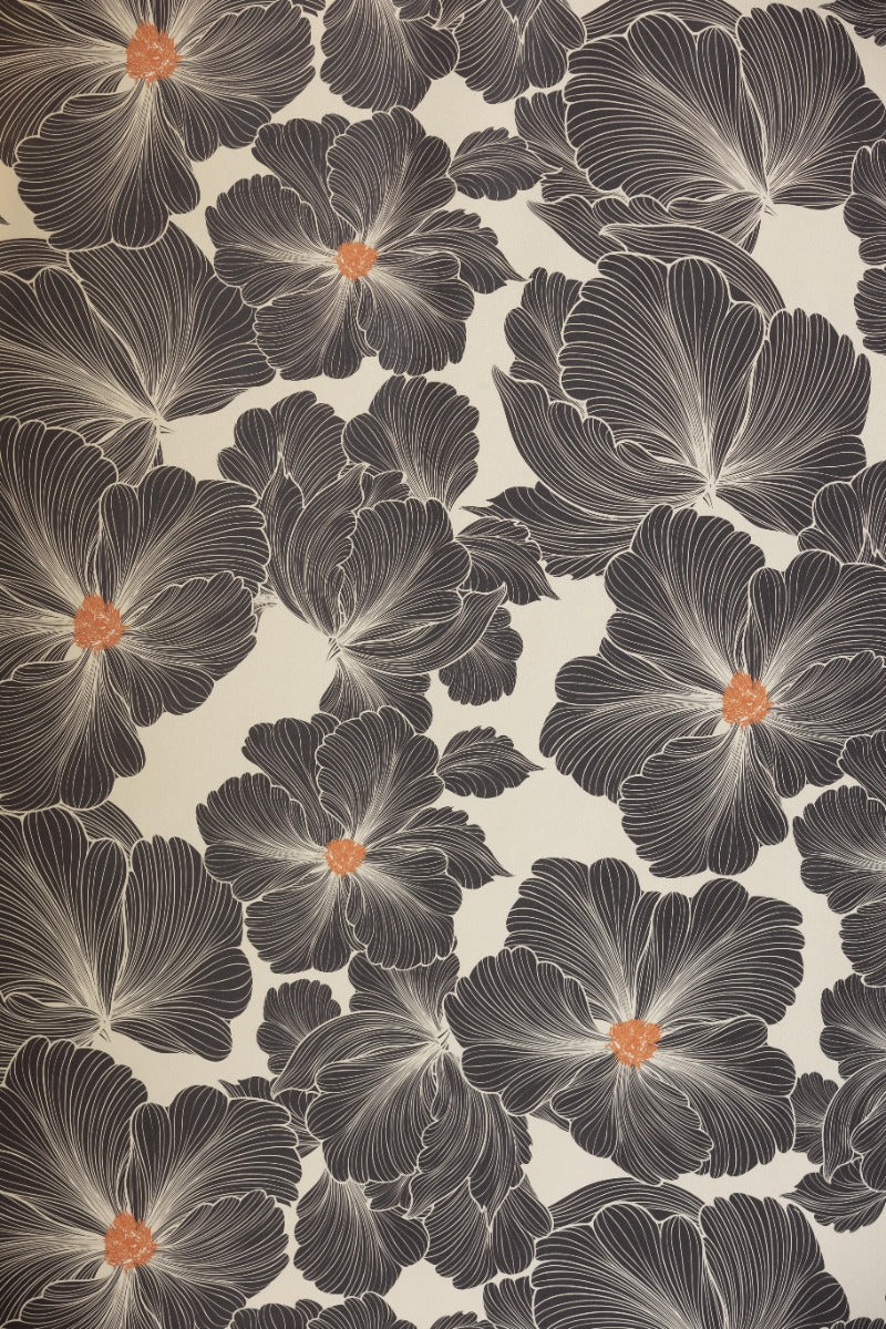 Rockett St George Bohemian Bloom Graphite Wallpaper - Image 14