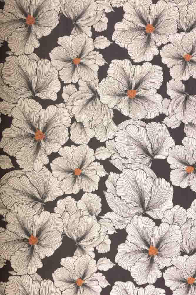 Rockett St George Bohemian Bloom Monochrome Wallpaper - Image 20