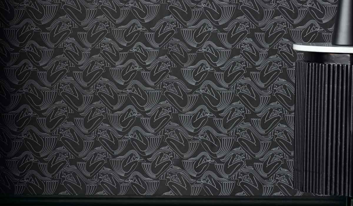 Rockett St George Deco Nymph Midnight Wallpaper - Image 18