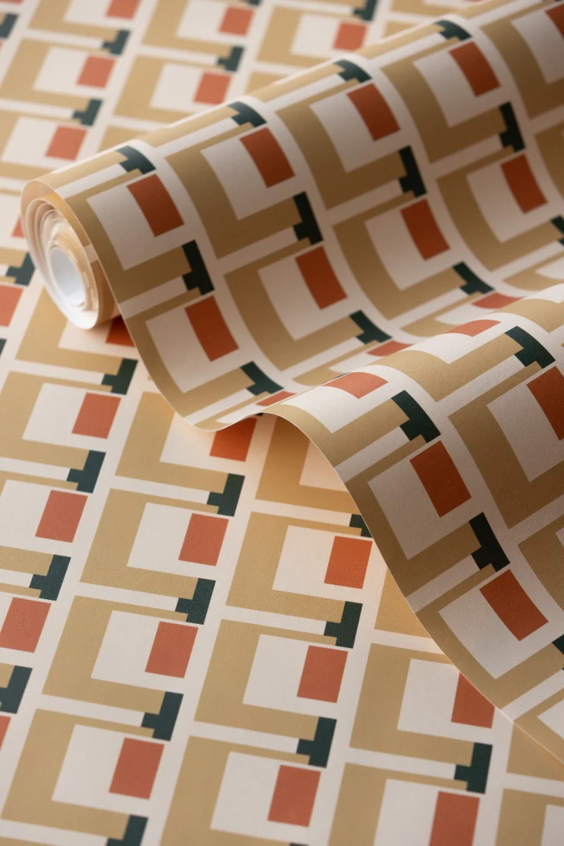 Rockett St George Electric Geometric Sand Wallpaper - Image 16