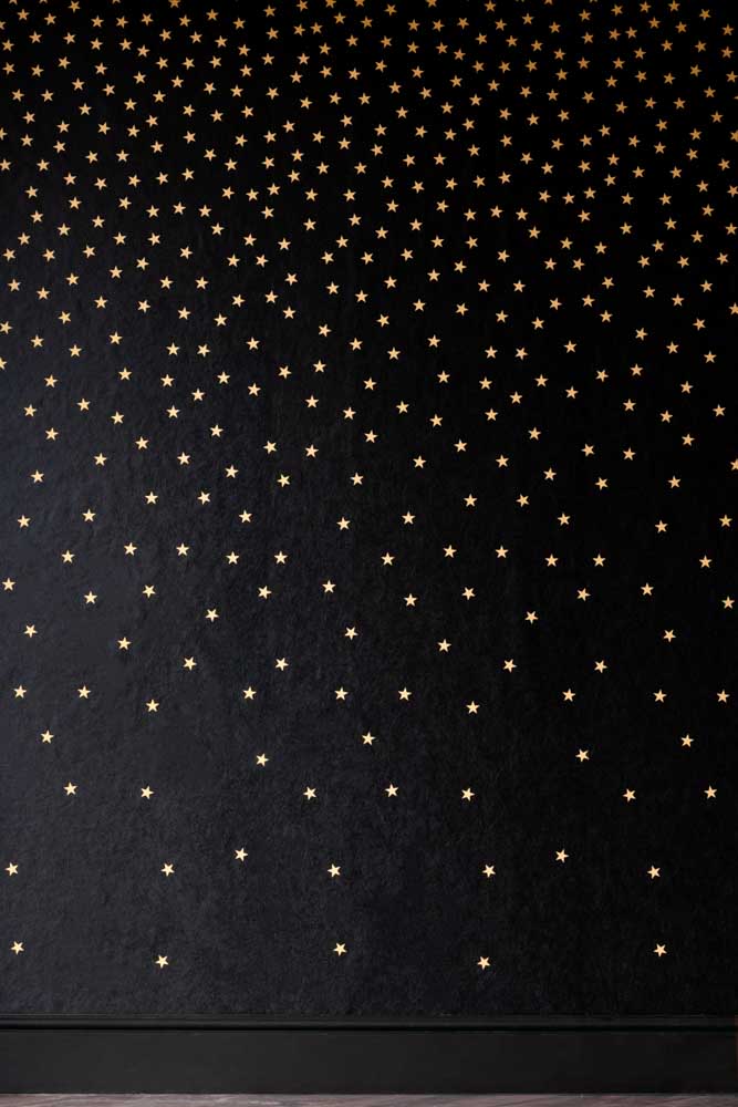 Rockett St George Falling Stars Black Mural - Image 21