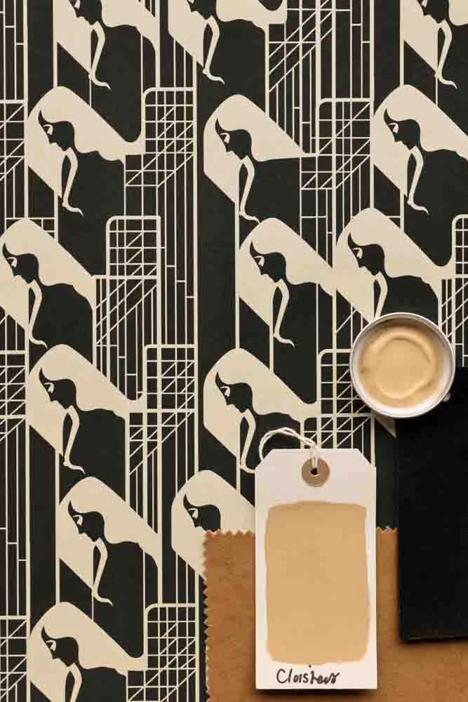 Rockett St George Margot In Manhattan Monochrome Wallpaper - Image 5