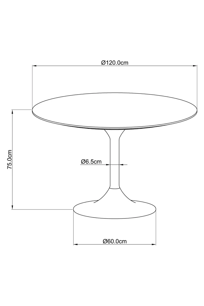 Round Dining Table - Image 12