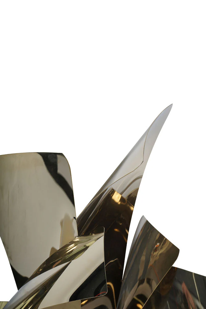 Sleek Effect Mirrored Abstract Wall Art - Image 4