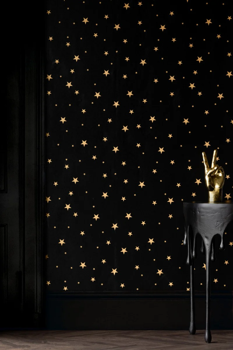 Rockett St George Starry Skies Black Wallpaper - Image 16